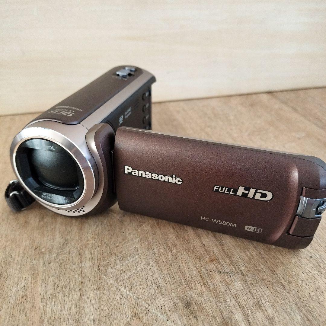 Panasonic HC-W580M デジタルビデオカメラ ブラウン