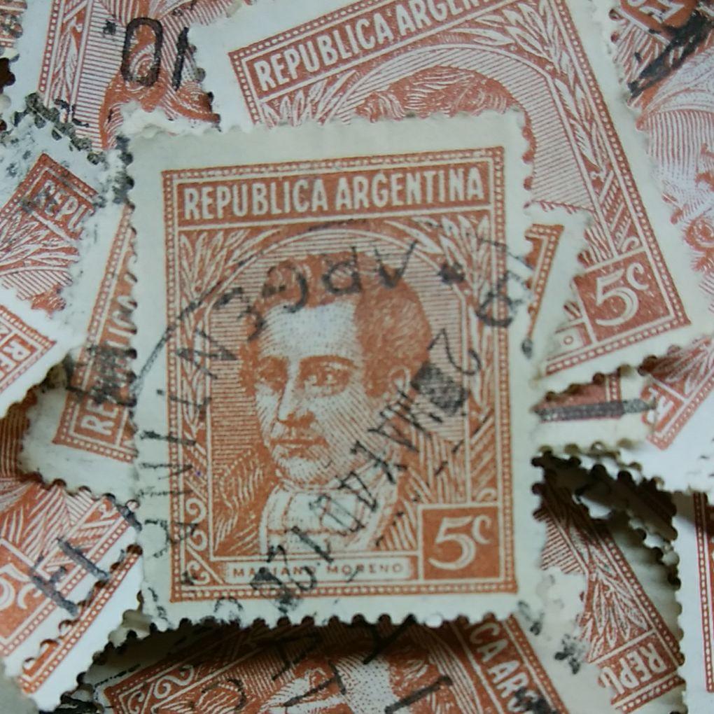 ★外国切手　アルゼンチン　使用済み200枚