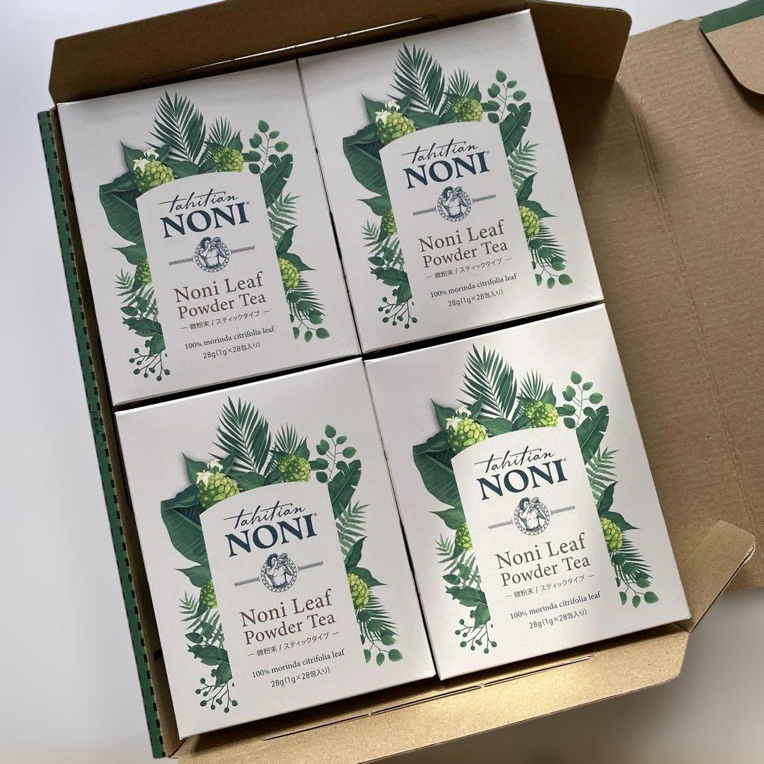 【新品未開封】 モリンダ ノニリーフティー ハーブティー 1g×28包入 4箱①