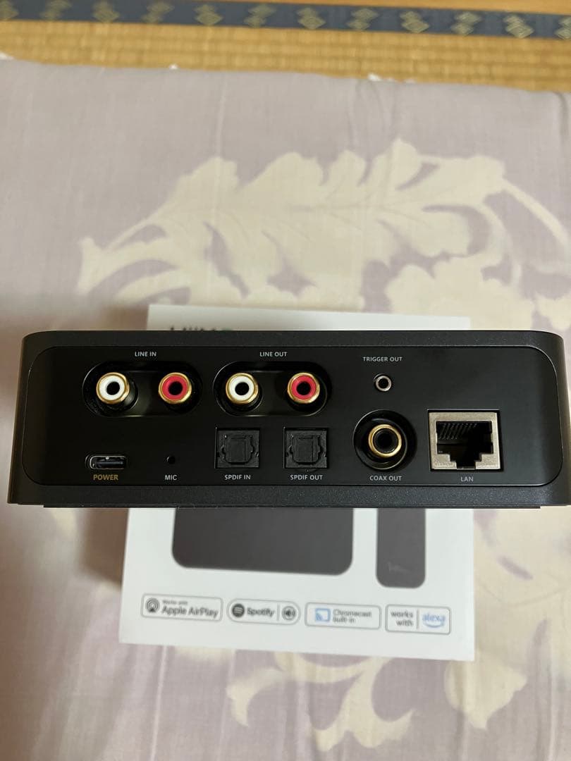 Wiim proオーディオストリーミングデバイス、リモコン付き