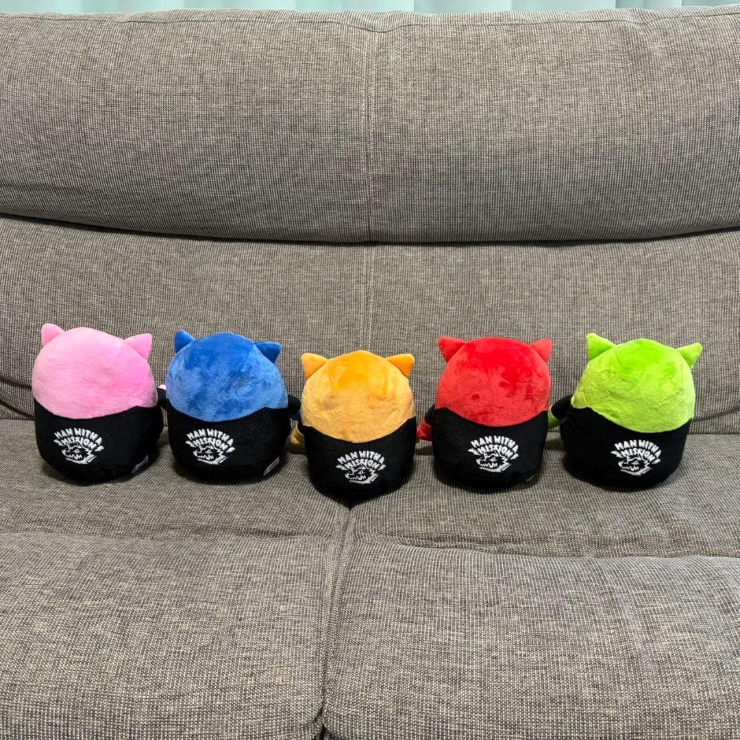 マンウィズ5匹揃い おてのりマンウィズ