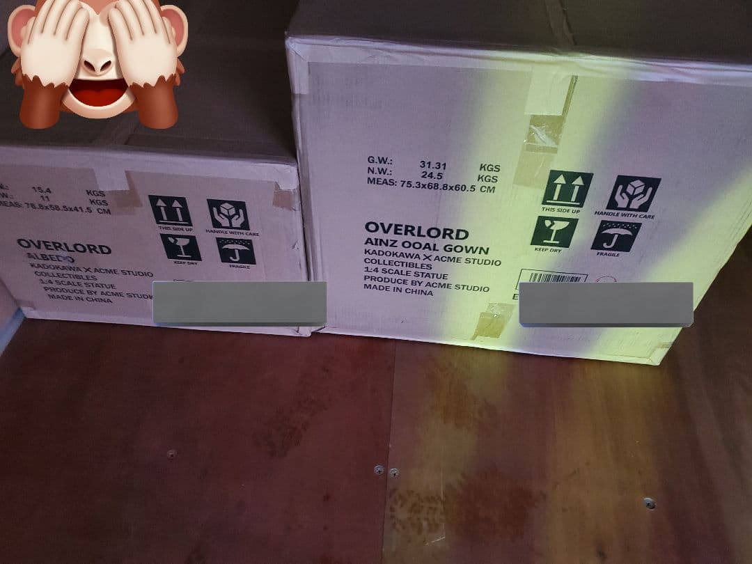 OVERLOAD　オーバーロード　アルベド&アインズ　スタチュー