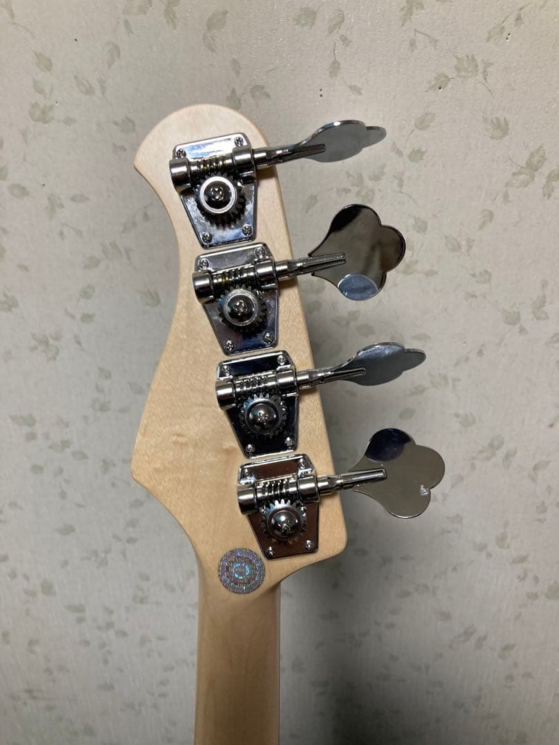 [美品] ミニエレキベース BACCHUS WJB-Mini OWH