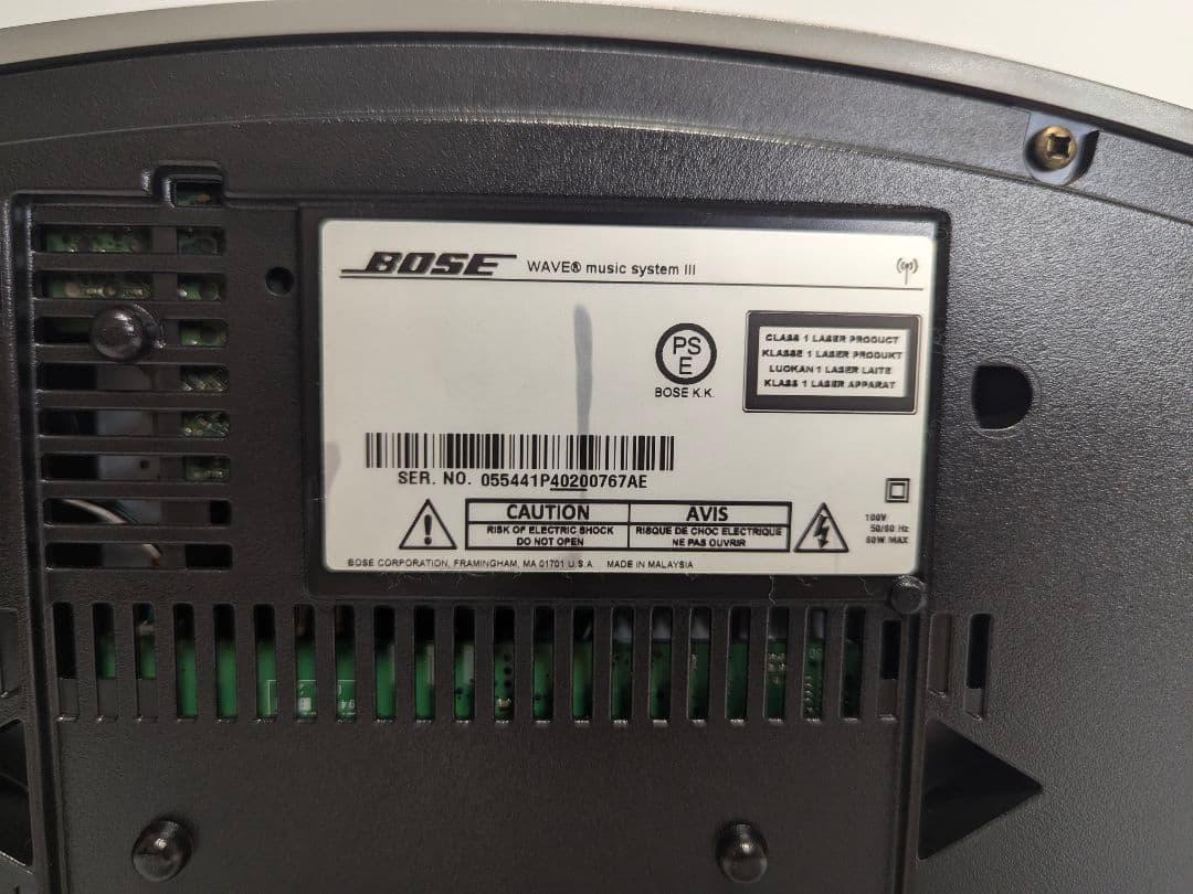 BOSE WAVE Music System III リモコン付き