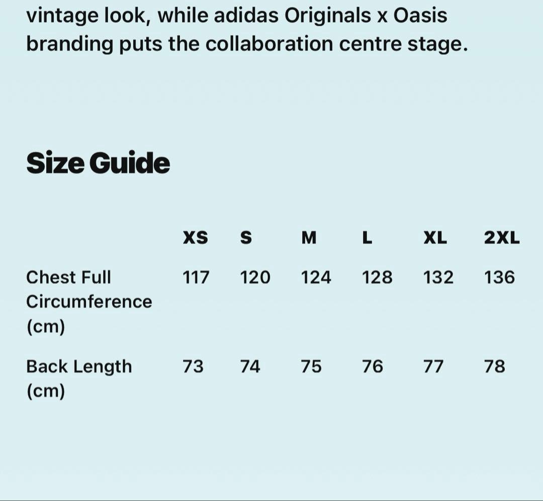 r*k様 Oasis adidas コラボ 2025ツアー Tシャツ クリーム色