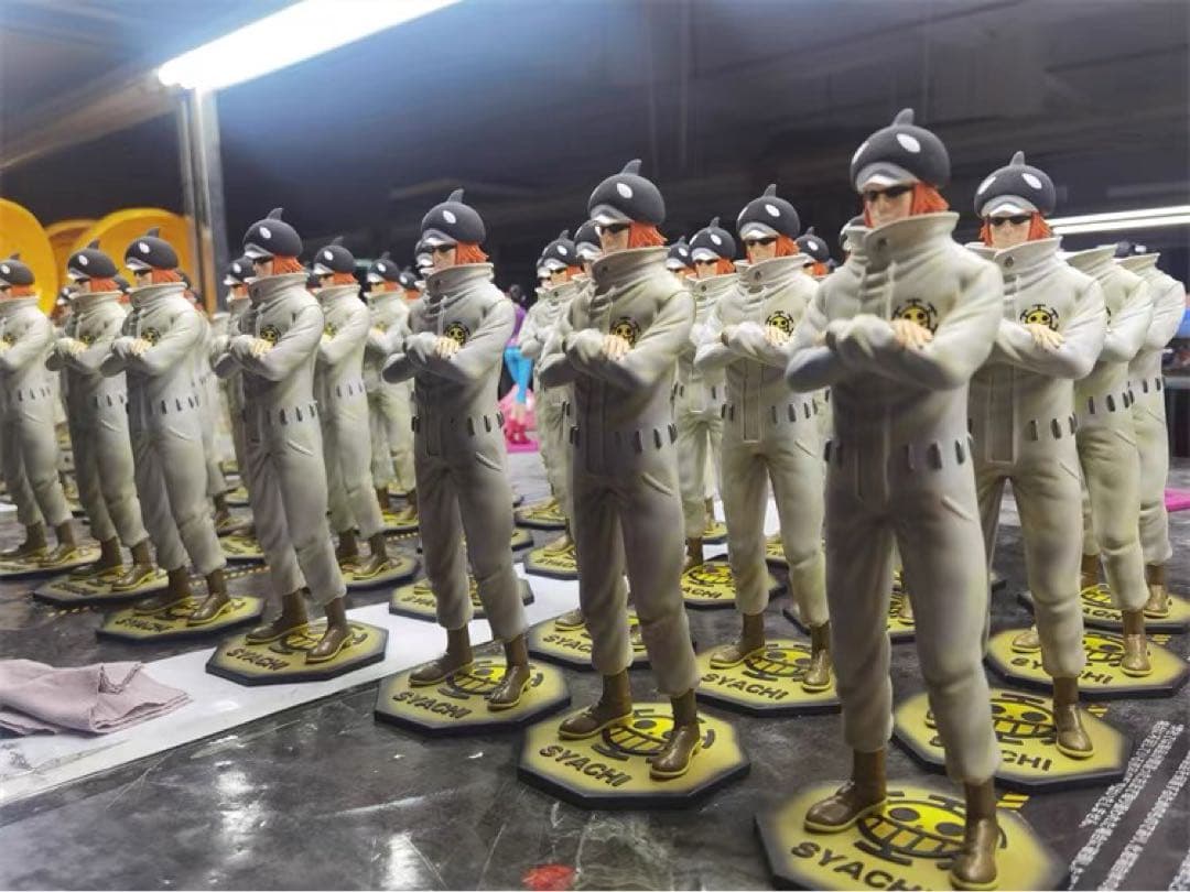 ワンピース Black -STUDIO ペンギン  シャチ 2点 フィギュア