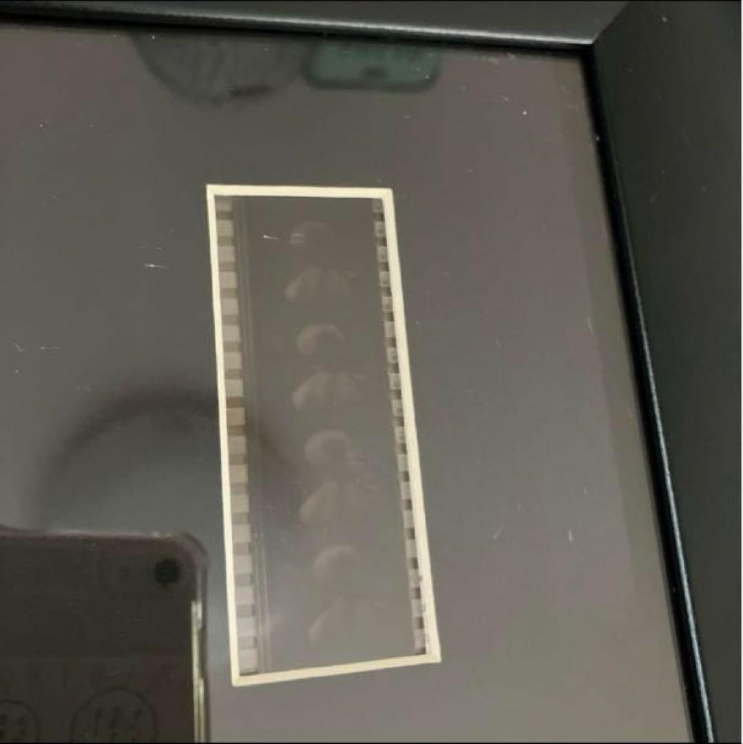 チャップリン　ビンテージ　写真　フイルムセル　額