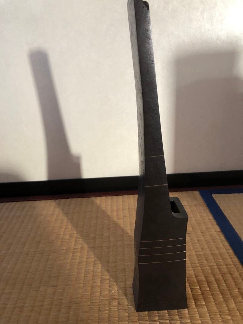 唐銅　双声　大角勲　氏作　共箱入