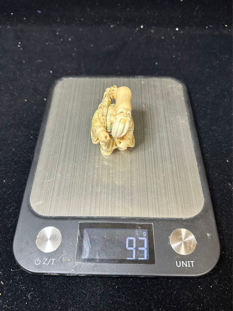 置物　アンティーク　天然素材　七福神　仏像　彫刻 古美術品　細密細工