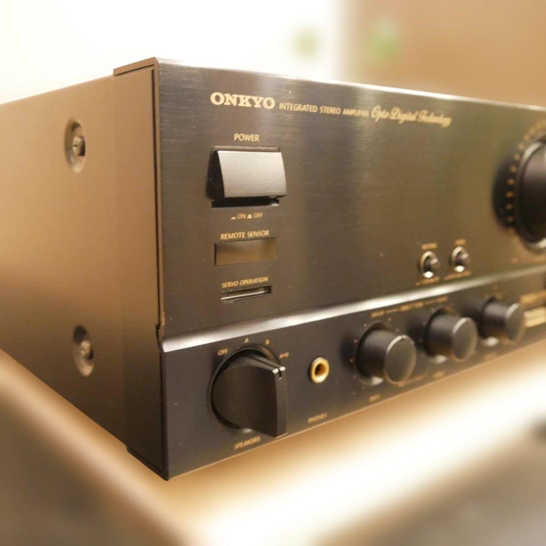 ONKYO A-701XG 整備済 ガリなし 動作品 プリメインアンプ