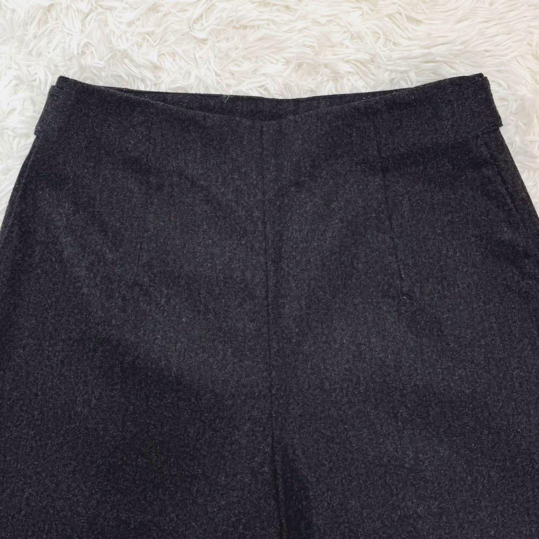 マーガレットハウエル フォックスブラザーズ ワイド ガウチョ パンツ ウール 1