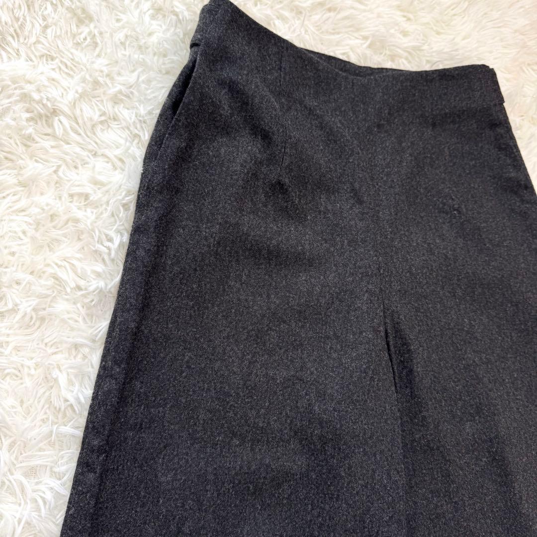 マーガレットハウエル フォックスブラザーズ ワイド ガウチョ パンツ ウール 1