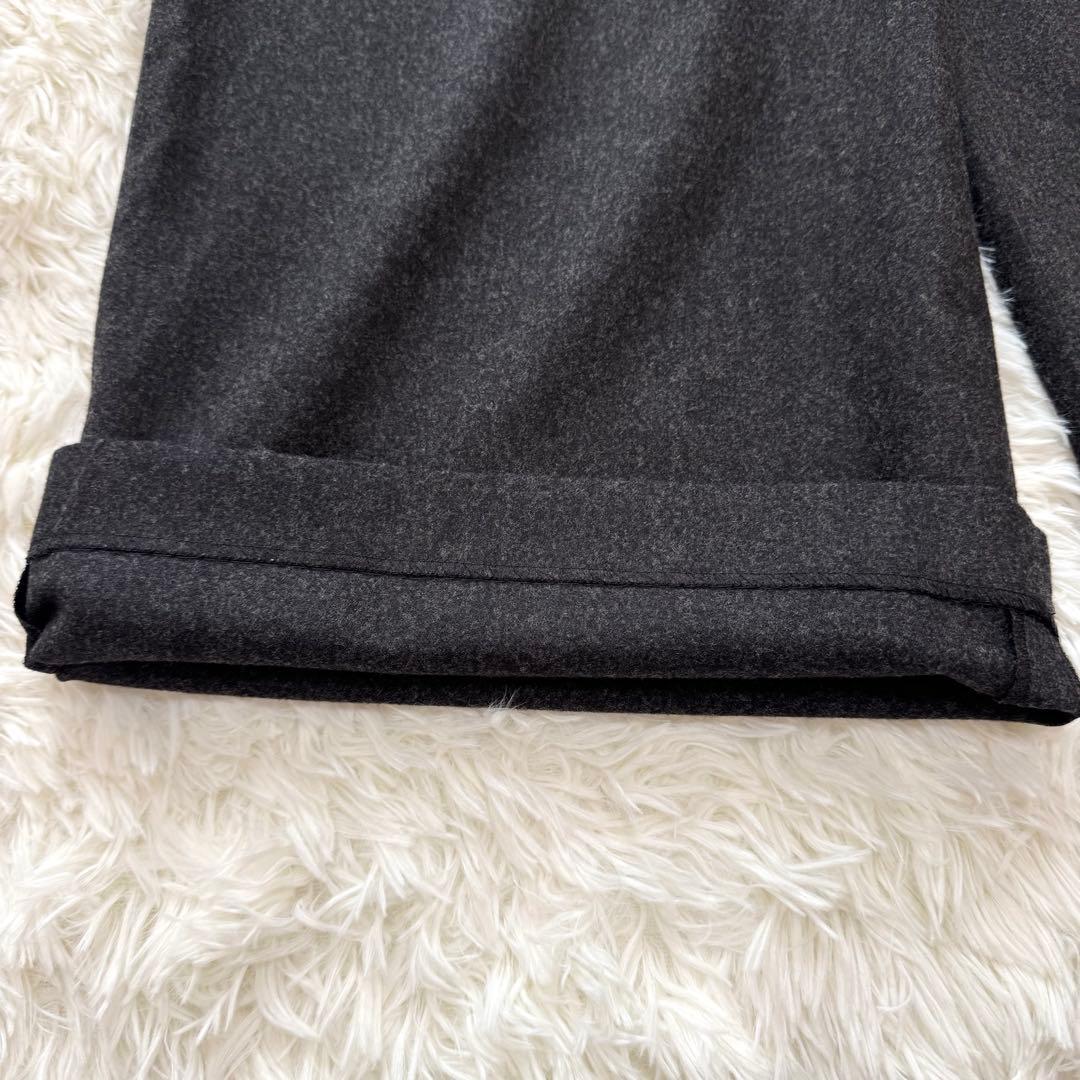 マーガレットハウエル フォックスブラザーズ ワイド ガウチョ パンツ ウール 1