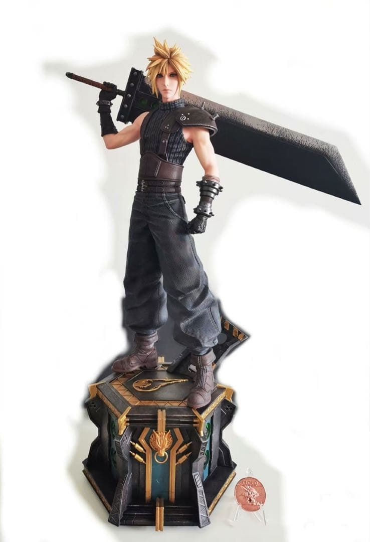 【ファイナルファンタジー7】クラウド ガレージキット特大フィギュア cloud