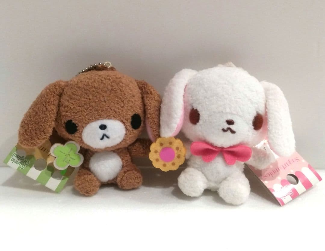 サンリオ シュガーバニーズ フカフカ マスコット ぬいぐるみ 2008 希少