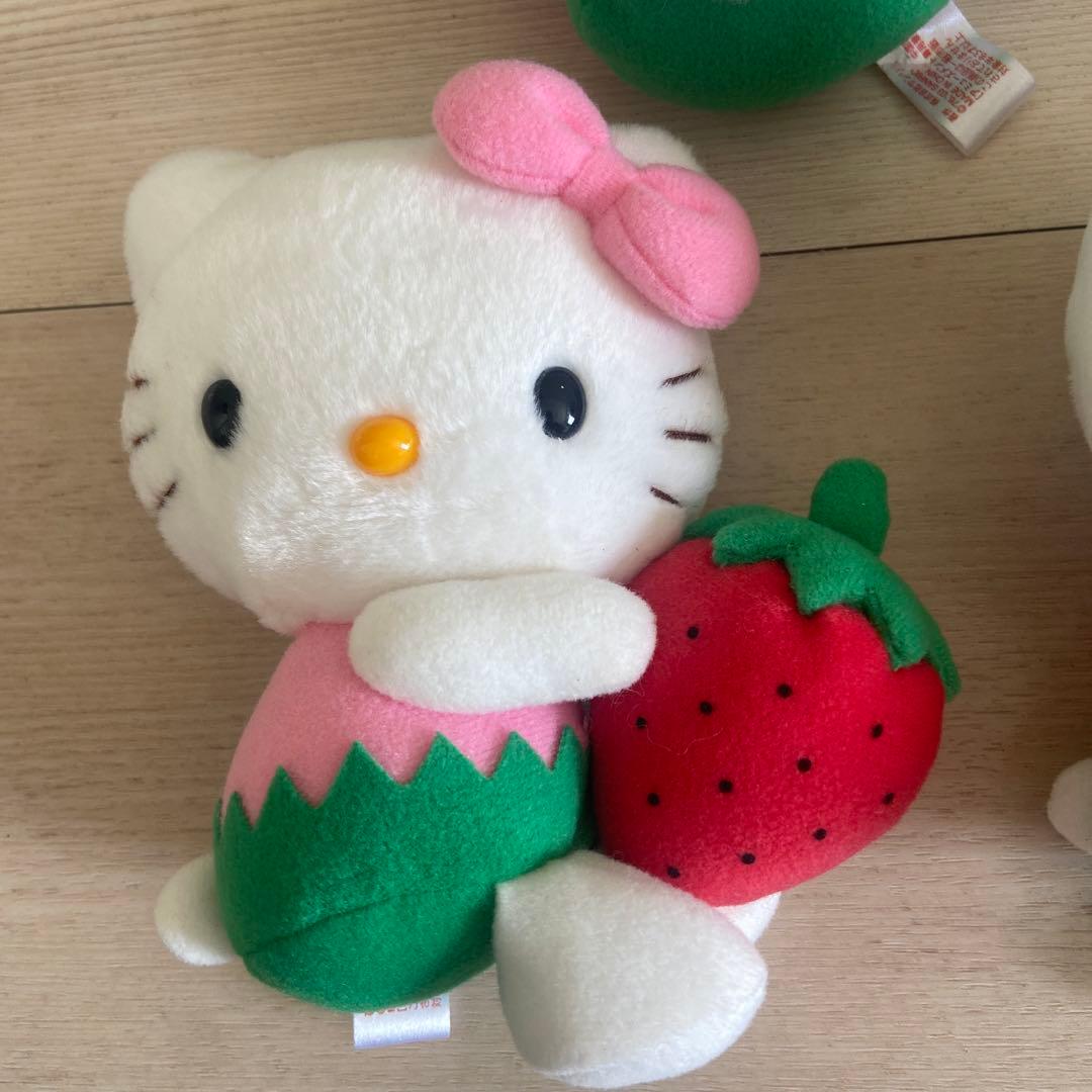 サンリオ　いちごキティ ぬいぐるみ　非売品　グッズ　平成レトロ　レア　まとめ売り