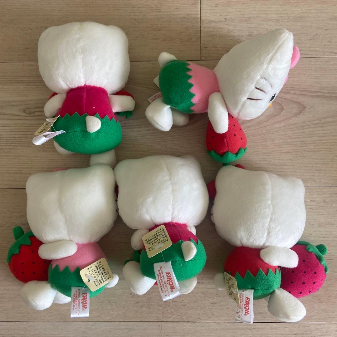 サンリオ　いちごキティ ぬいぐるみ　非売品　グッズ　平成レトロ　レア　まとめ売り