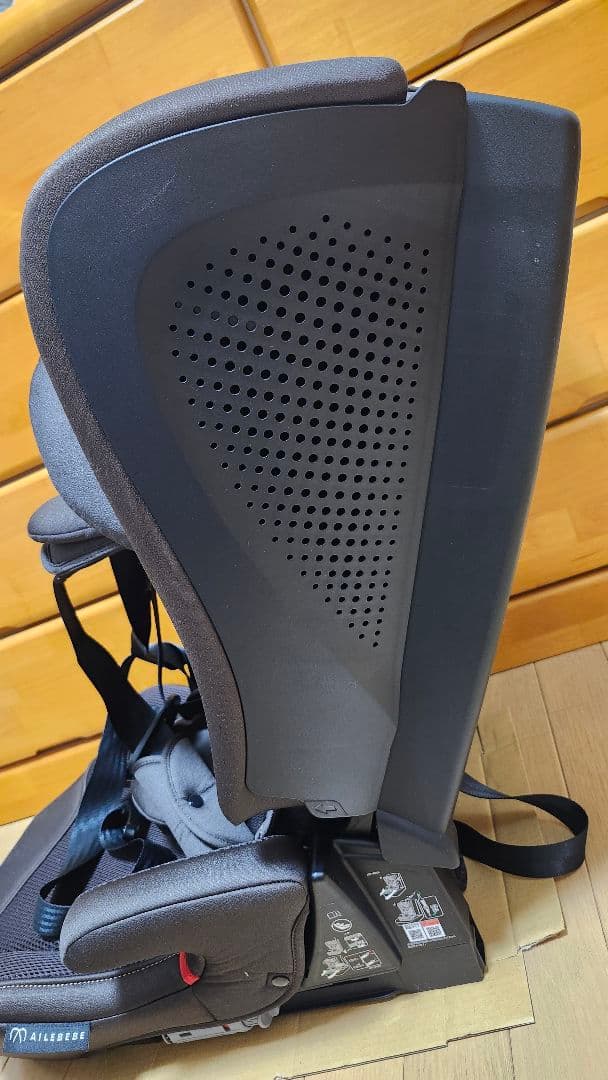 美品 エールベベ パパット グランス ブラウン CF521 ISOFIX 除菌済