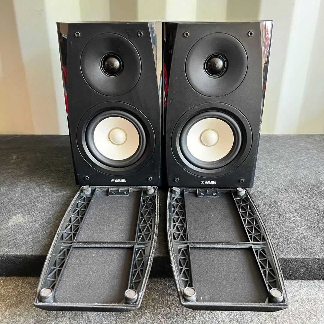 A76激安早い者勝ち ✨　YAMAHA スピーカー ブラック　ペア　オーディオ