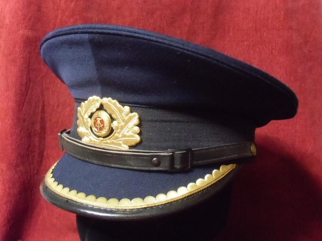 ＮＶＡ東ドイツ軍/人民軍＊海軍＊将校/尉官制帽＊５７ｃｍ（実物）