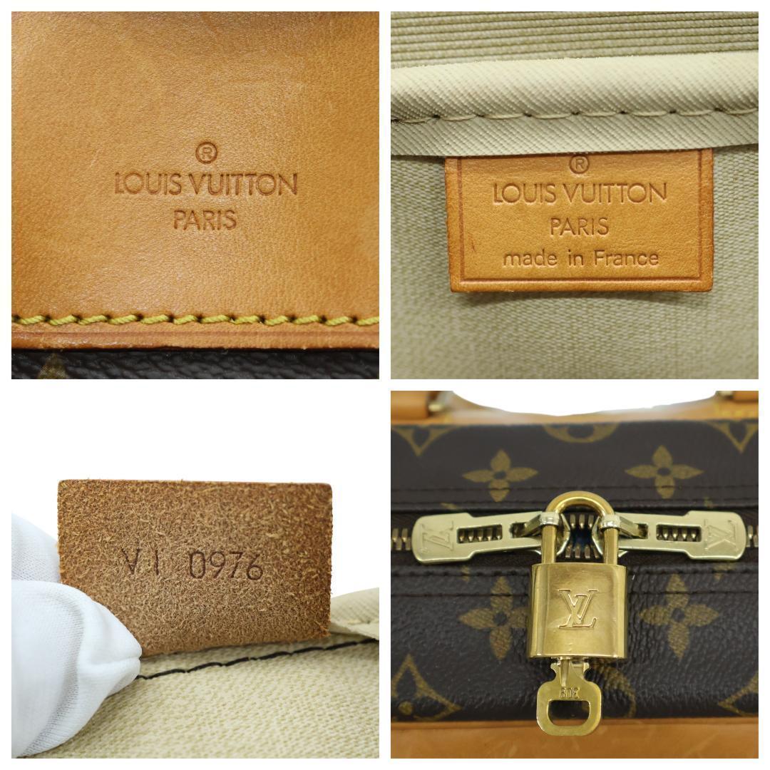 美品 ルイヴィトン ドーヴィル モノグラム ハンドバッグ M47270 鍵 タグ