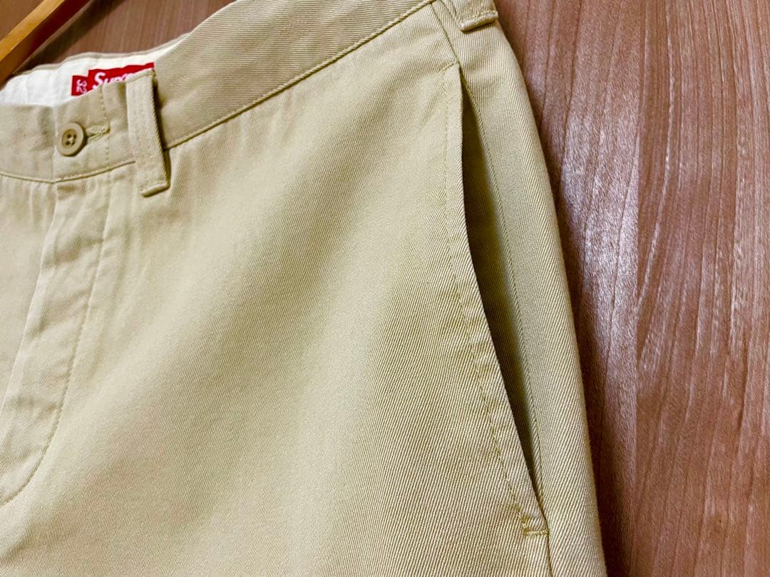 Supreme ベージュ チノパン 32