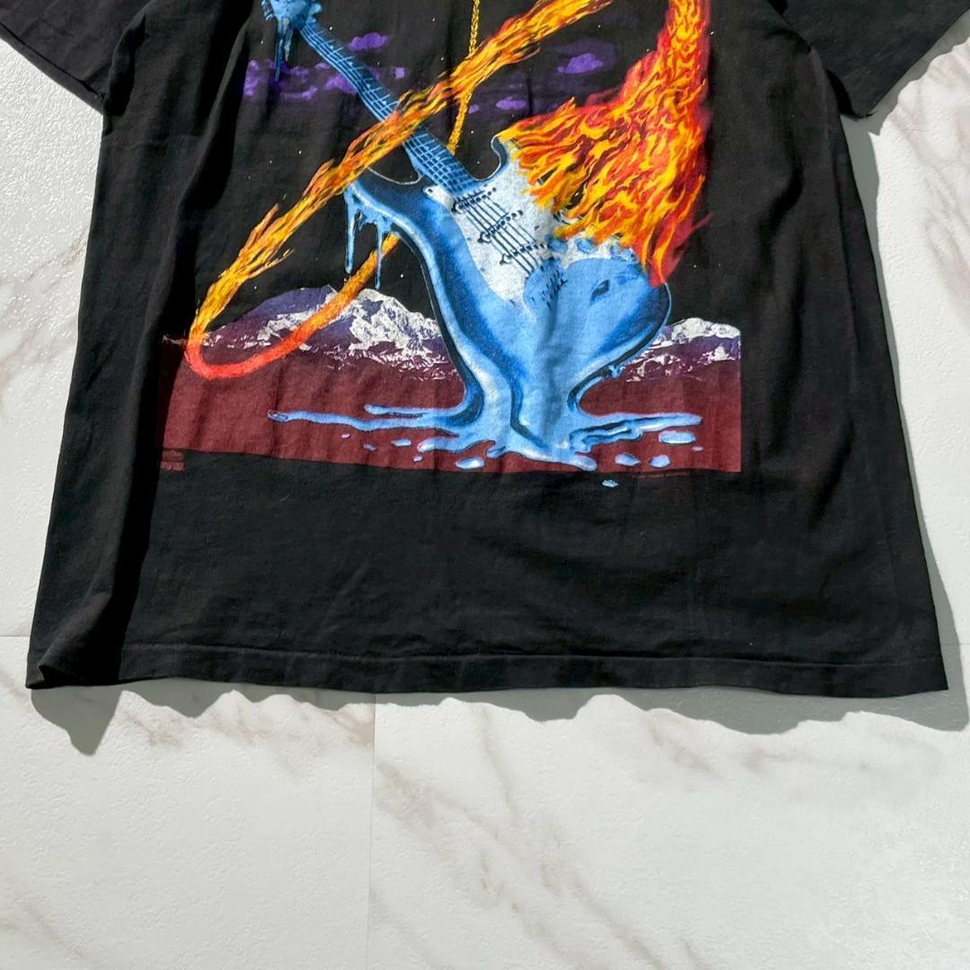 レア 90s　YNGWIE MALMSTEEN　バンド　Tシャツ　ブラック　黒