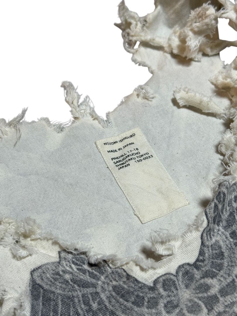 Nozomi Ishiguro 変形デザイン ボロベスト