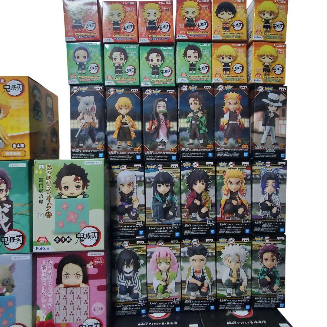 【新品、未開封】鬼滅の刃 絆ノ装 初版 他プライズ フィギュア 81点セット
