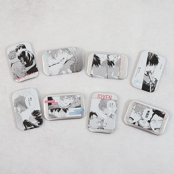 ギヴン展 ENCORE 推しカプバッジコレクション BOX 真冬 立夏 柊 玄純