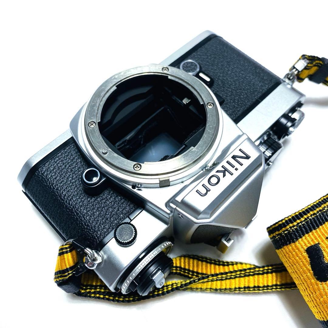 Nikon FE フィルムカメラ 36〜72mmレンズ ストラップ セット