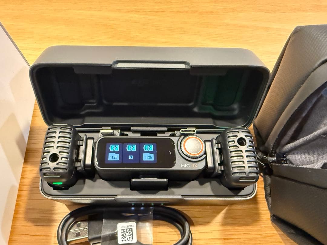 DJI Mic 2 トランスミッター×2 レシーバー 充電ケース DM1021