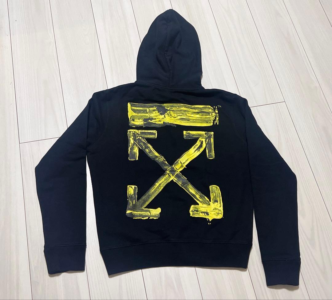 ブリングバン オフホワイトOFF-WHITEクロスアローパーカー