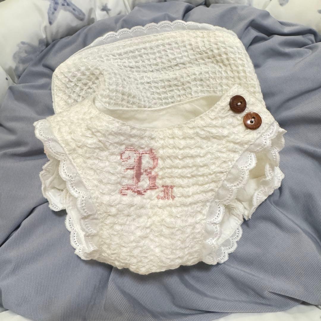 Bouquet de muguet ブーケドゥミュゲ ワッフルリネンワンピース