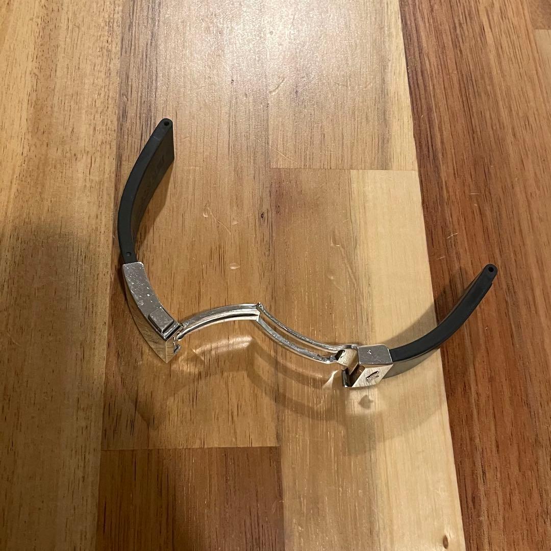 BREITLING ブライトリング バックル ラバーベルト 純正 22mm 黒