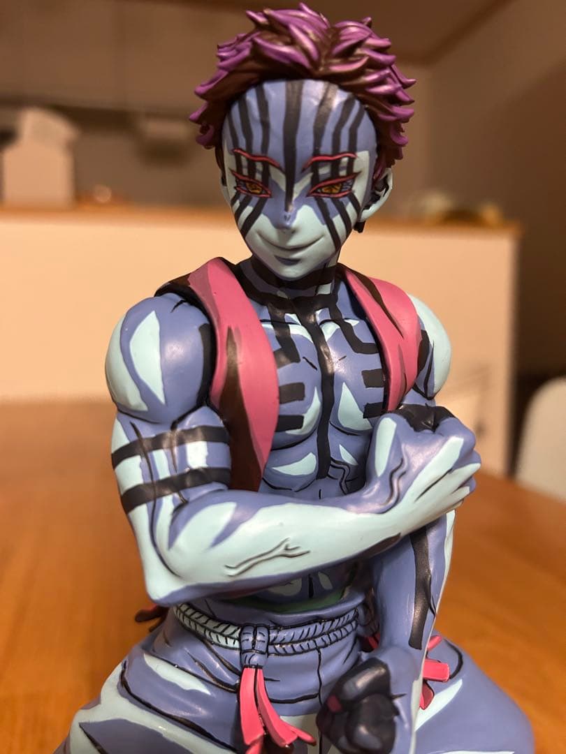 鬼滅の刃　グランディスタ　猗窩座　二次元塗装　リペイント　フィギュア