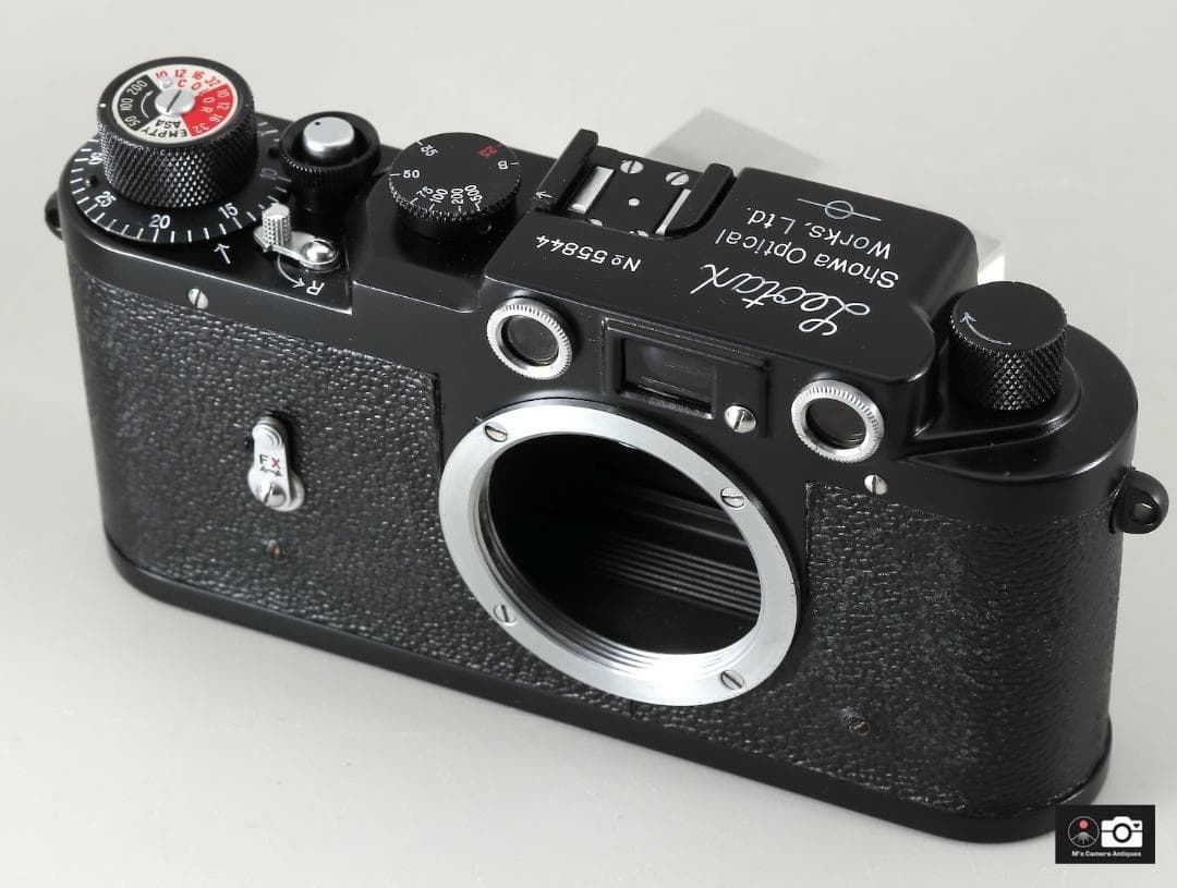 Leotax K ブラック レンジファインダーカメラ,整備済