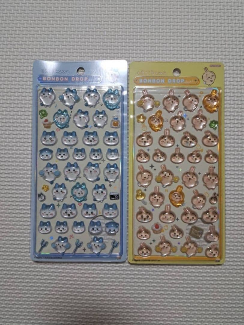 【たいやき】ボンボンドロップシール　ちいかわ　7枚セット