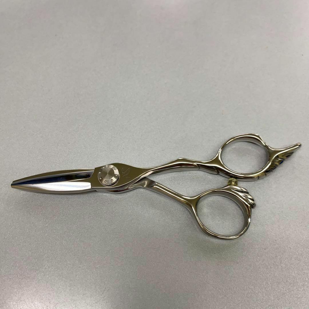 4,5インチシザー スライド ストローク ブラント 新品！美品　理美容シザー