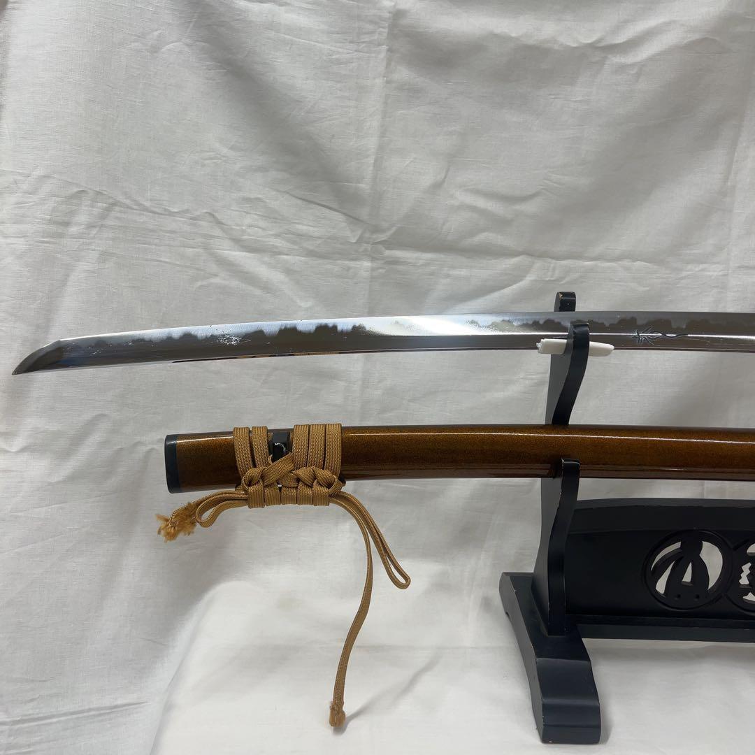 【模造刀】二本差し 太刀 脇差 昇龍 梵字 彫り込み