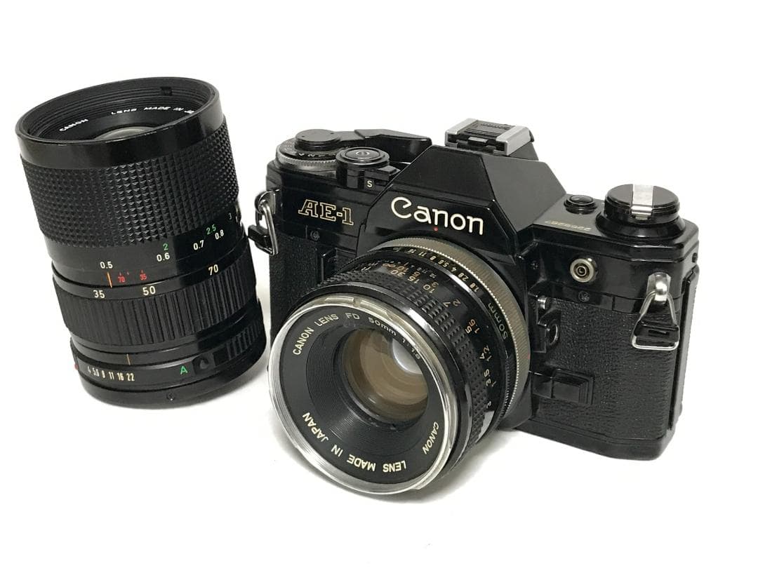 Canon AE-1 ダブルレンズセット　#9411