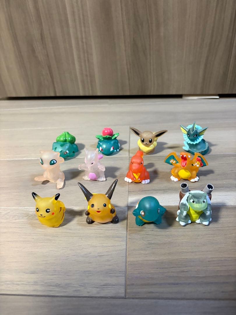 レア！即購入可 ⭐︎ ポケモン　指人形　クリア　ソフビ　31体　初期