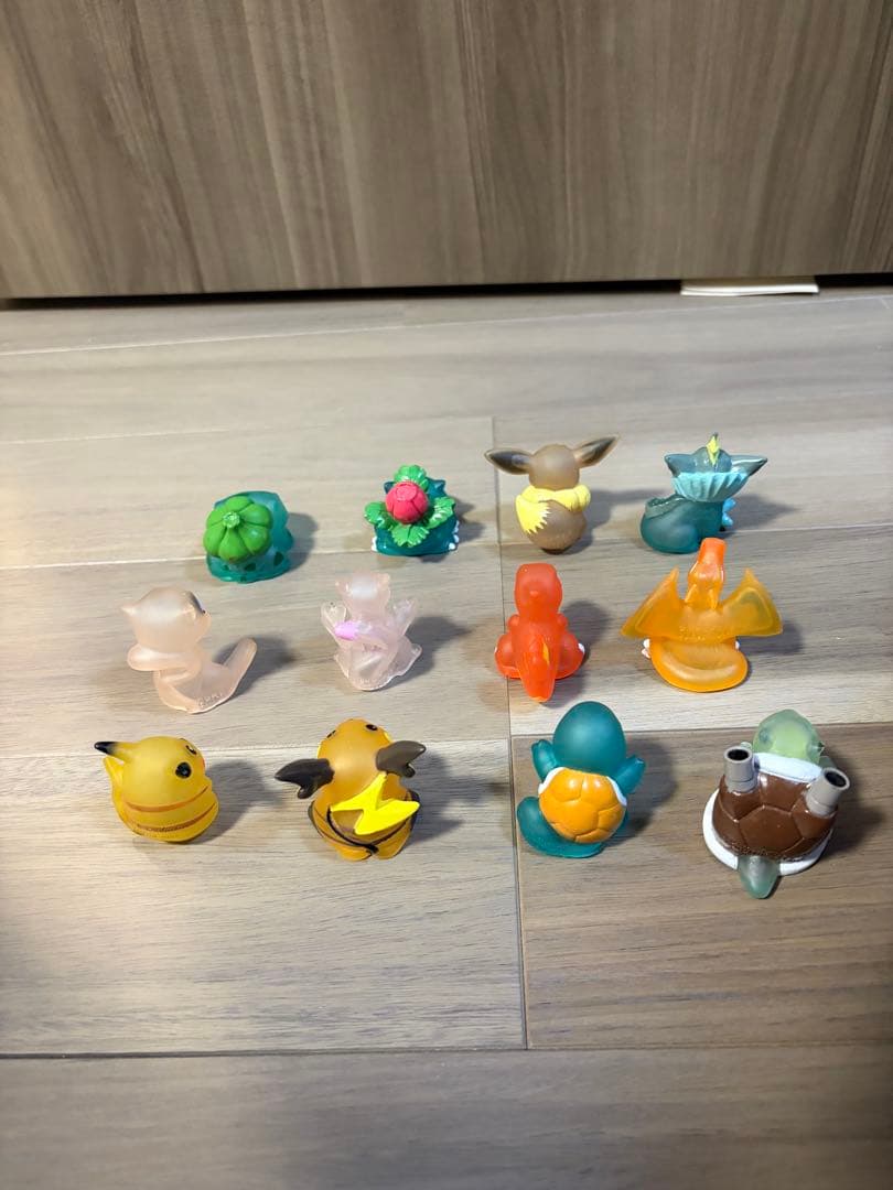 レア！即購入可 ⭐︎ ポケモン　指人形　クリア　ソフビ　31体　初期