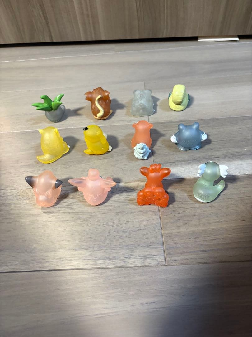 レア！即購入可 ⭐︎ ポケモン　指人形　クリア　ソフビ　31体　初期