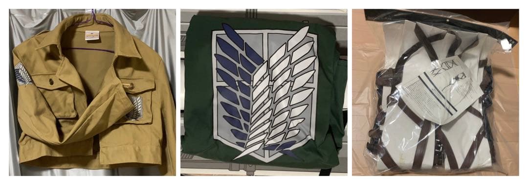 超激レア！！進撃の巨人　USJコラボ公式限定グッズ　3種まとめ売り！