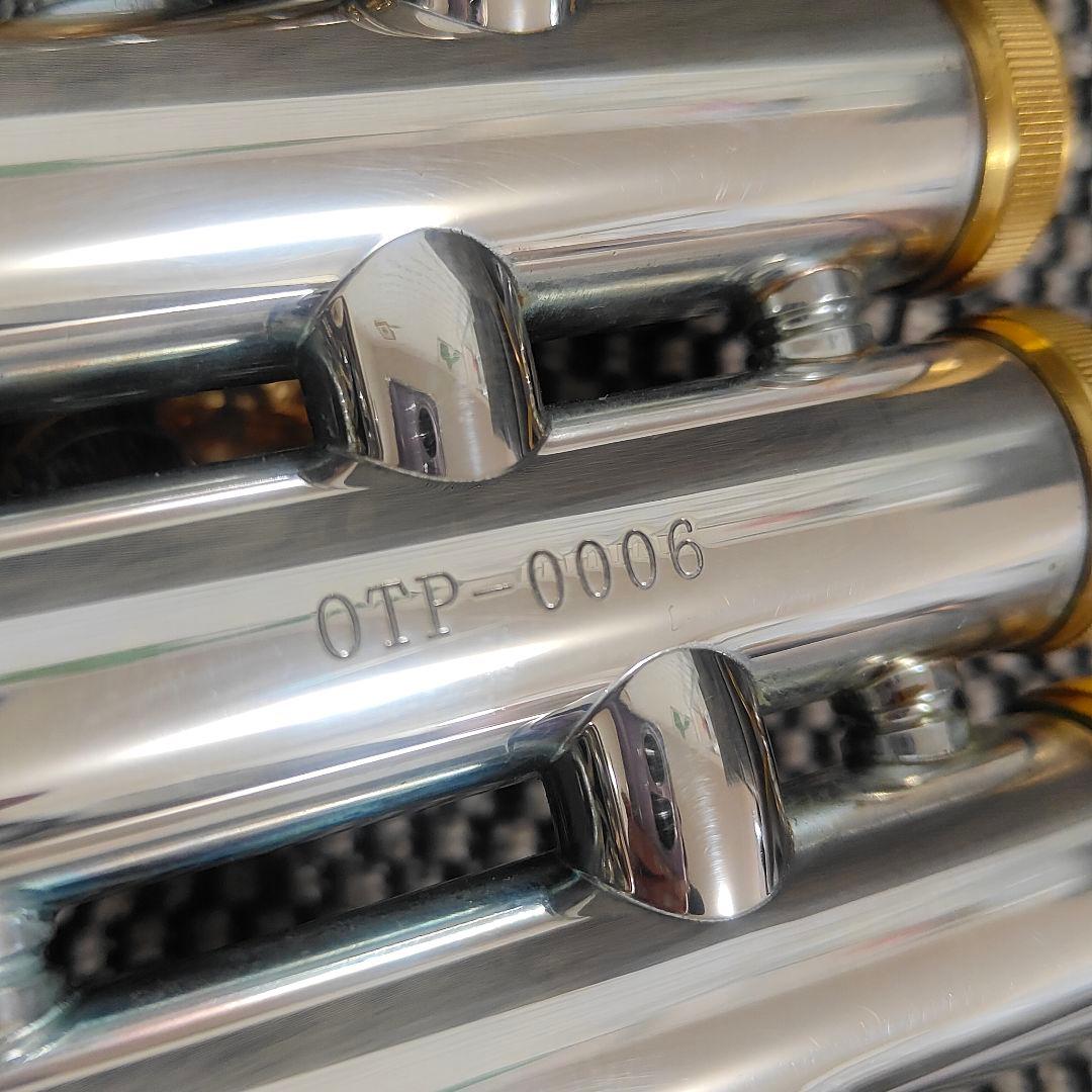 希少 EYS トランペット OTP-0006 高級彫刻 金銀 3wayケース付