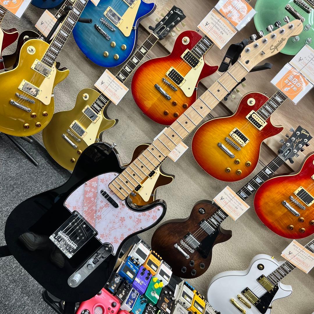 【11374】Squier by Fender 桜柄 花柄 和柄