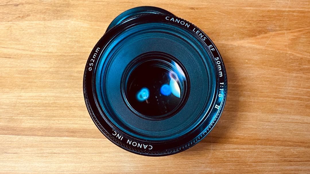 Canon EF 50mm F1.8 II レンズ デジタル一眼カメラ