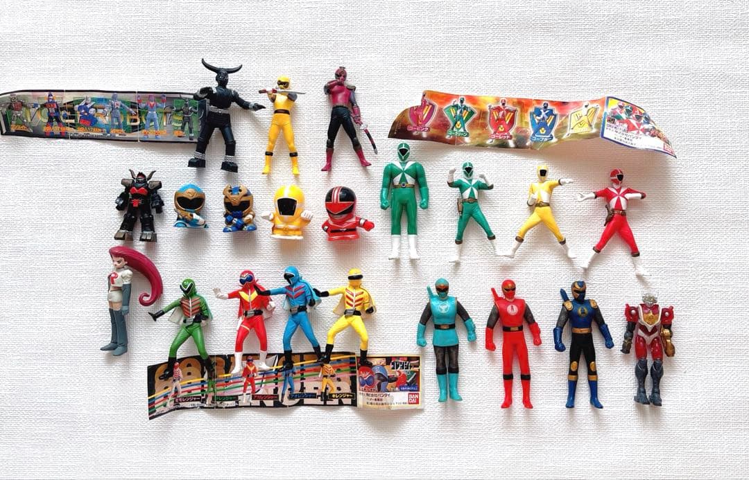 スーパー戦隊　戦隊ヒーロー フィギュアセット バンダイなど　ガチャガチャ