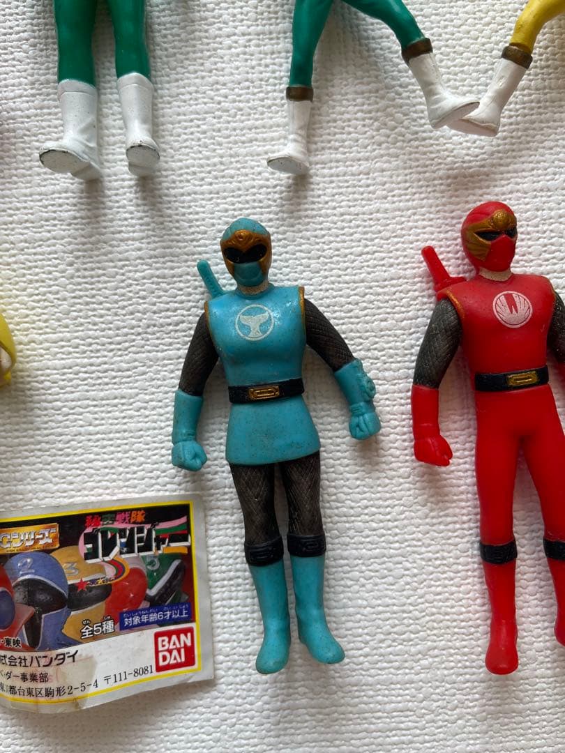 スーパー戦隊　戦隊ヒーロー フィギュアセット バンダイなど　ガチャガチャ